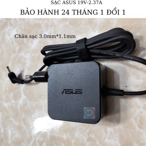 ▀ Sạc Laptop asus 19V-3.42A/2.37A chân nhỏ 3.0mmx1.1mm Asus UX31E, UX21E K401J-E1 K401L K401U K441 K441U F441S X200 ▀ 🄿