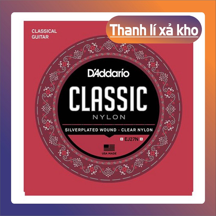 [Cửa hàng uy tín] Dây đàn guitar classic EJ27N - Dây đàn guitar classic - Dây đàn guitar