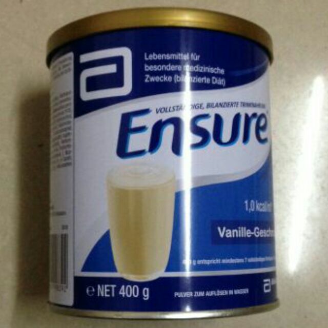 Sữa Ensure Đức 400g hương Vanilla