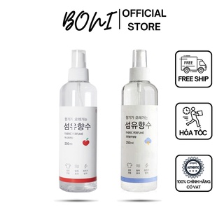 [Nhận quà xinh] Xịt thơm quần áo Fabric Ferfume 250ml - mang hương thơm suốt cả ngày Hàn Quốc