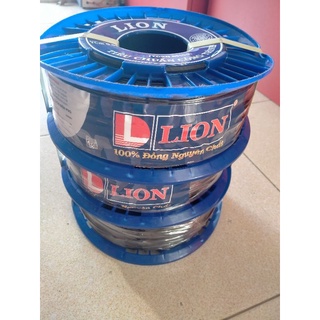 Dây đơn mềm lion vcm 0.5mm/200m. màu đen/xanh/đỏ/vàng
