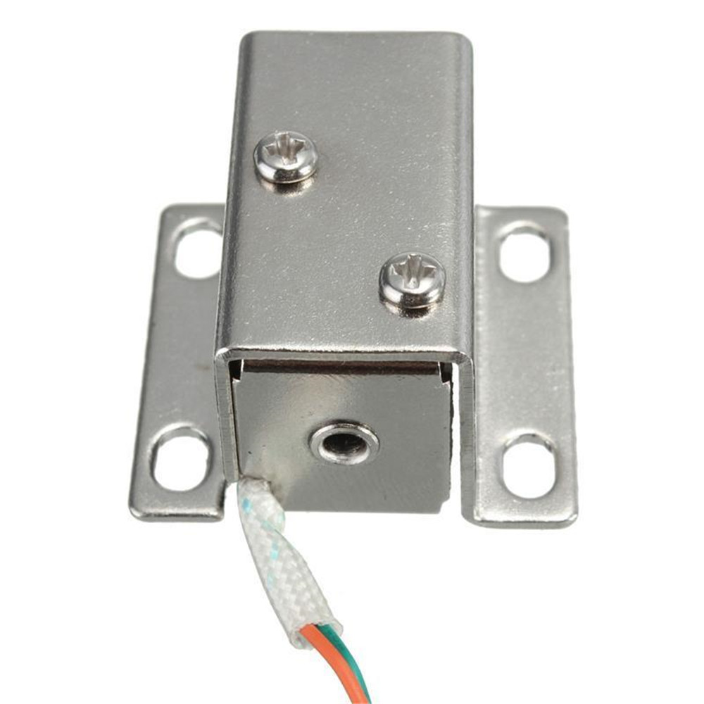 Khóa điện từ pcbfun Dc 12v khóa lưỡi lắp ráp hướng lên cho ngăn kéo tủ cửa