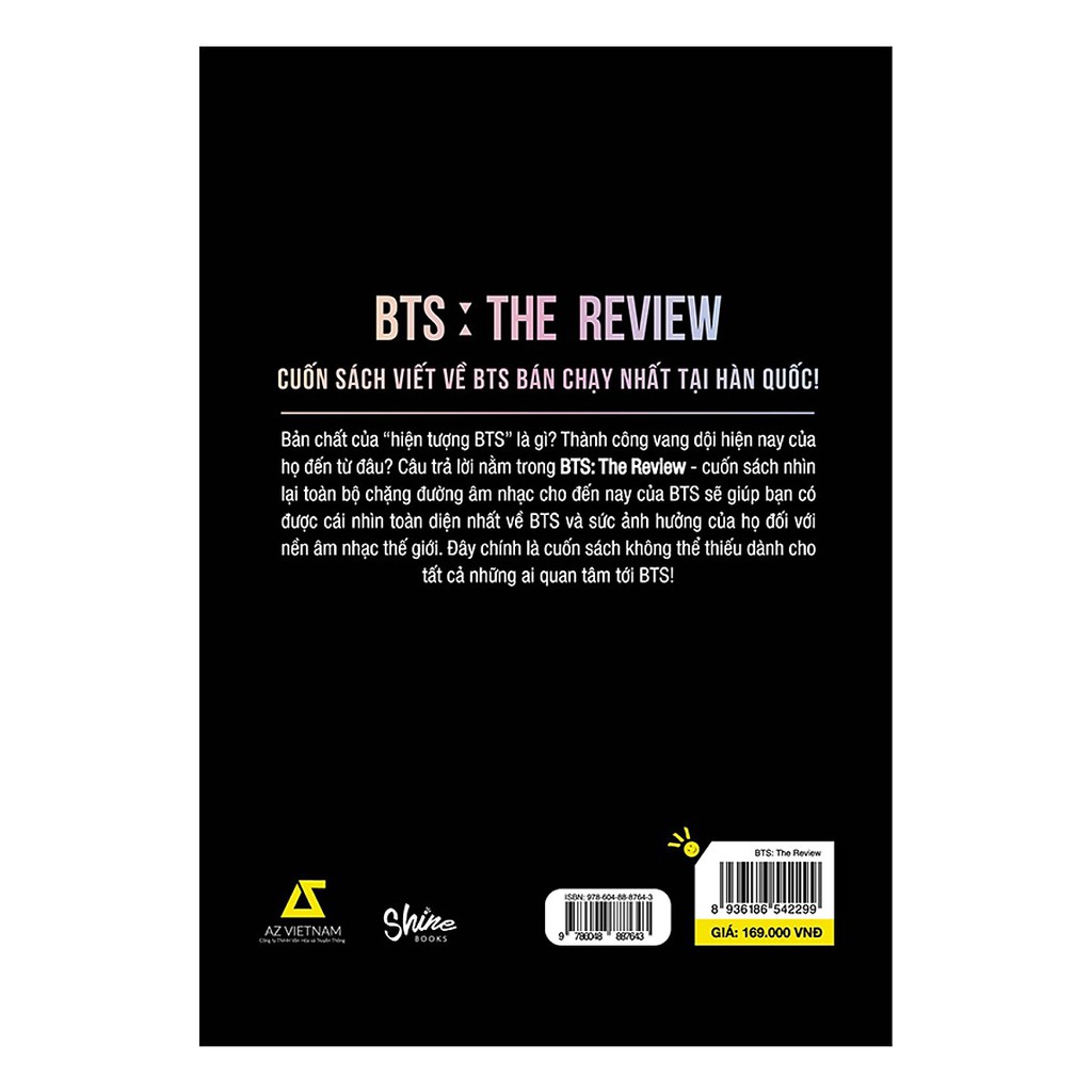 [ Sách ] BTS: The Review ( Tặng Kèm Bookmark 3D + Postcard )