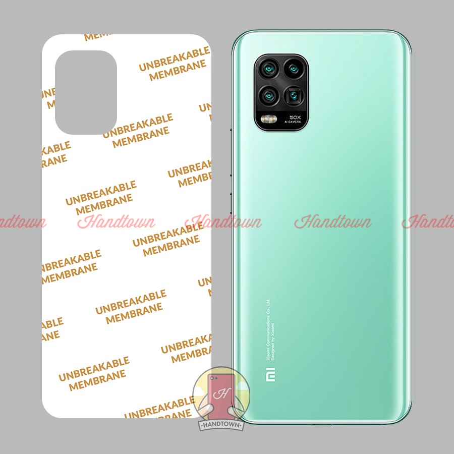 Dán PPF Mặt Lưng Xiaomi Mi 10 Youth 5G Mi 10 Lite 5G Kính Cường Lực Dẻo Vân Cá Sấu / Hiệu Ứng Cầu Vồng / Trong Suốt