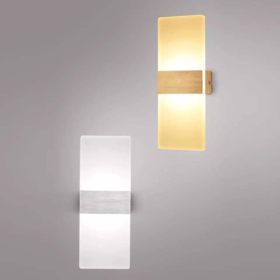 Đèn Led gắn tường X685 ánh sáng 3 chế độ,kiểu mẫu hiện đại Trang trí phòng khách,p ngủ,Cầu Thang công xuất 12w