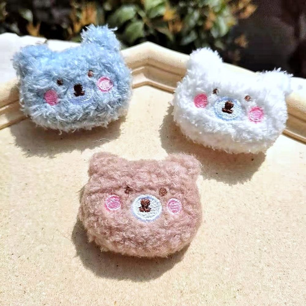 Ghim Cài Áo Hình Gấu Bông Mềm Nhiều Màu Dễ Thương Cho Nữ