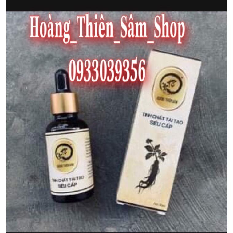 Hoàng Thiên Sâm Bản Mạnh dành cho da chai lì