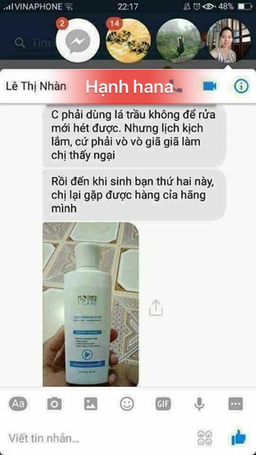 Dung dịch vệ sinh Mother & care