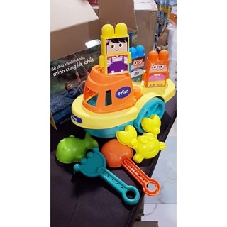bộ đồ chơi phi thuyền xúc cát cho bé