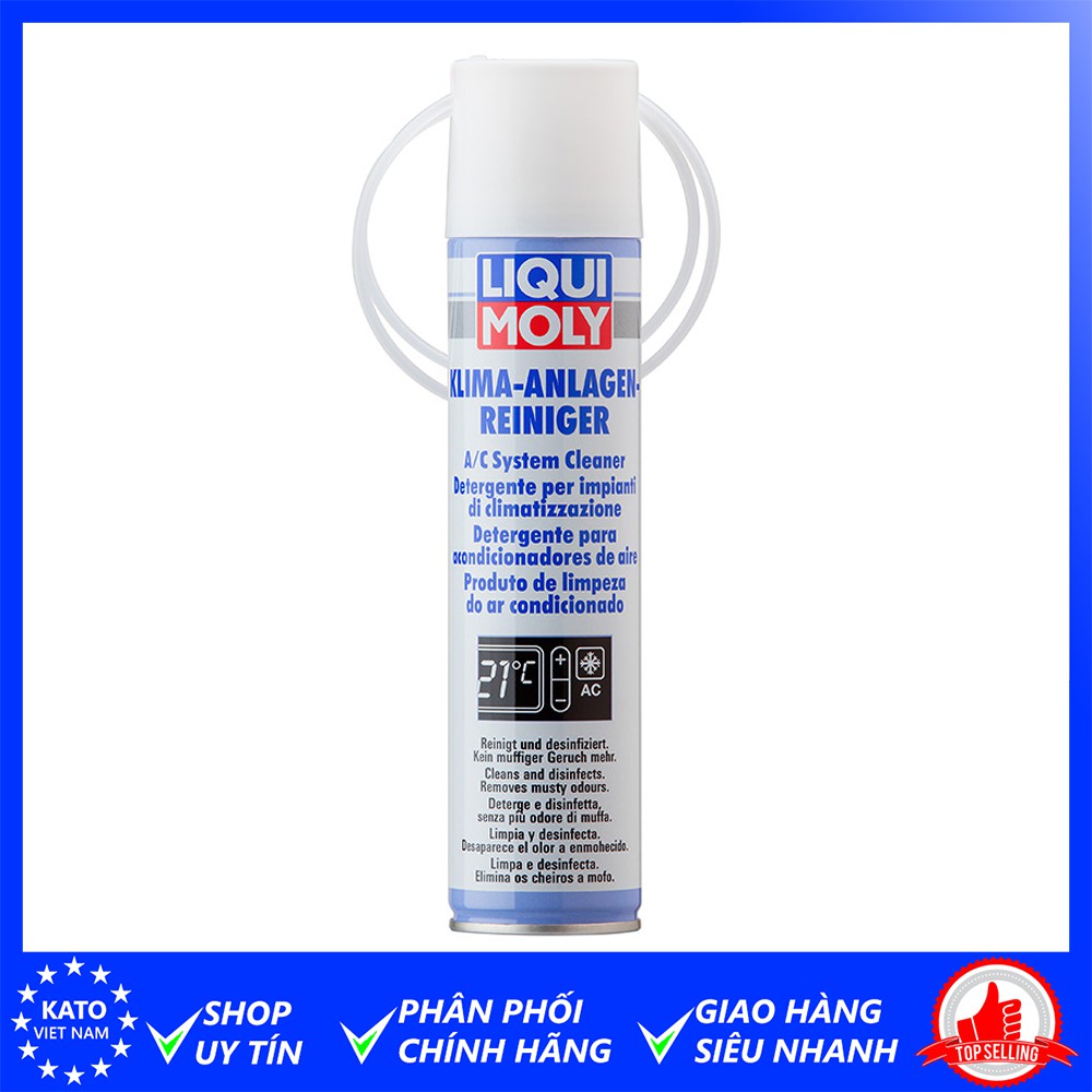 Vệ Sinh Diệt Khuẩn Dàn Lạnh Ô Tô Liqui Moly 250ml