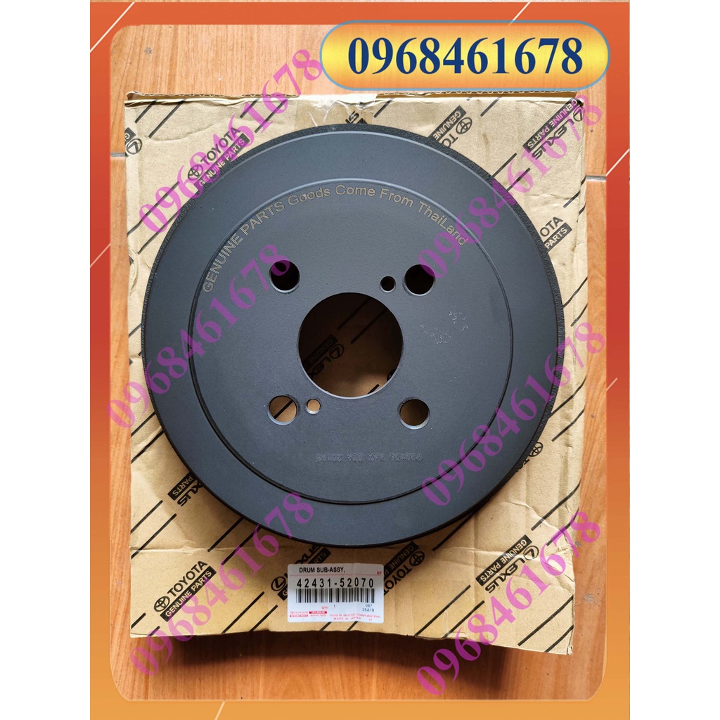 Tăng bua phanh sau Corolla 02-07 xe nhập, yaris 06-16, Vios Limo 02-13