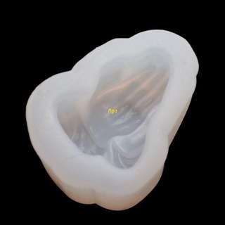 Khuôn Silicone Làm Mặt Trang Sức Hình Bàn Tay Phật Giáo Cr