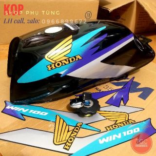 Bình xăng xe WIN. Bình +nắp +tem bình và tem cốp.