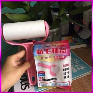 Dụng Cụ Lăn Bụi Quần Áo ( Tặng Kèm Hai Lõi Thay Thế)
