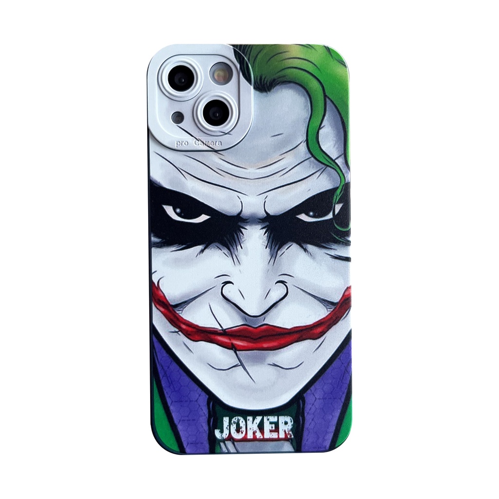 Ốp Điện Thoại Chống Sốc In Hình Joker Cho iPhone 14 / 13 / 12 / 11 / XS / 8P / 7P
