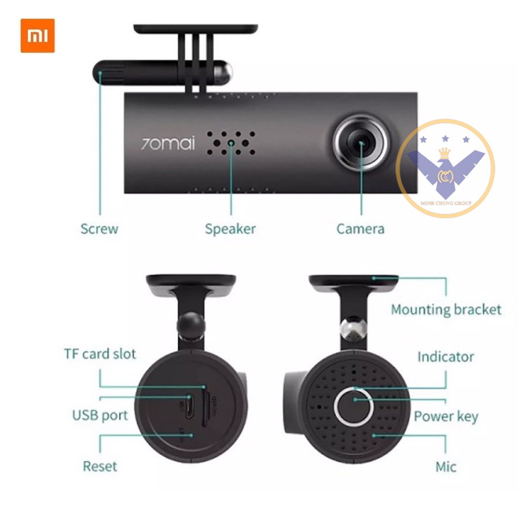 Camera hành trình xe ô tô 70mai M310