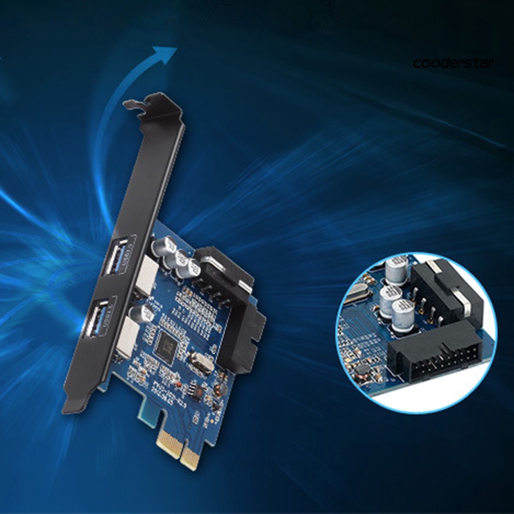 Thẻ Mở Rộng Pvu3-2O2I Usb 3.0 20pin Pci-E Cho Windows Xp / Vista / 7 / 8 / 8.1 / 10 | BigBuy360 - bigbuy360.vn