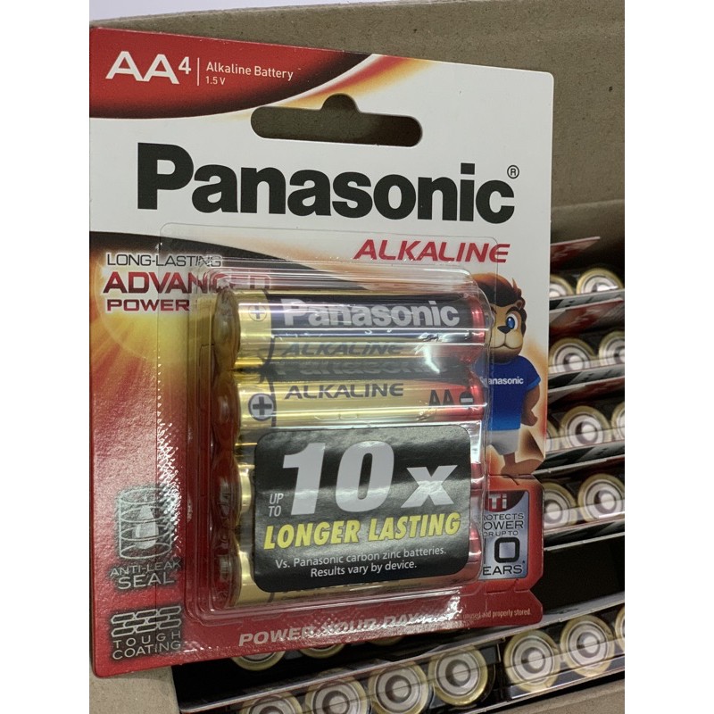 Pin AA Panasonic Alkaline vỉ 4 viên