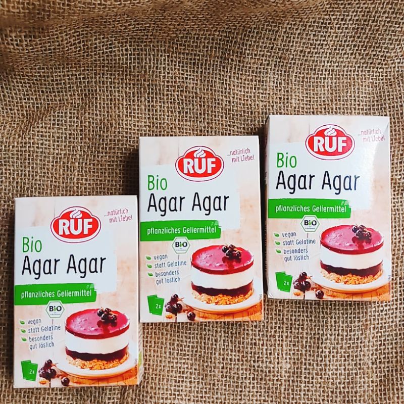 Agar Bột rau câu hữu cơ Ruf (bao bì mới)