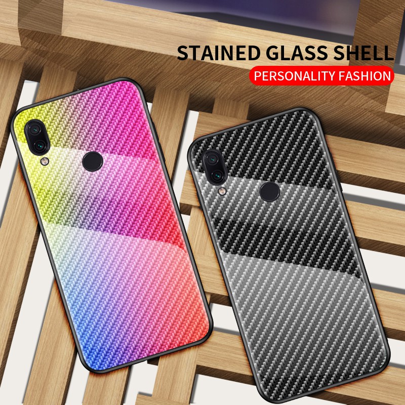 Ốp lưng kính cường lực Google Pixel 1 2 3 3a 4 XL Colorful Tempered Glass Phone Case Hard Back Cover