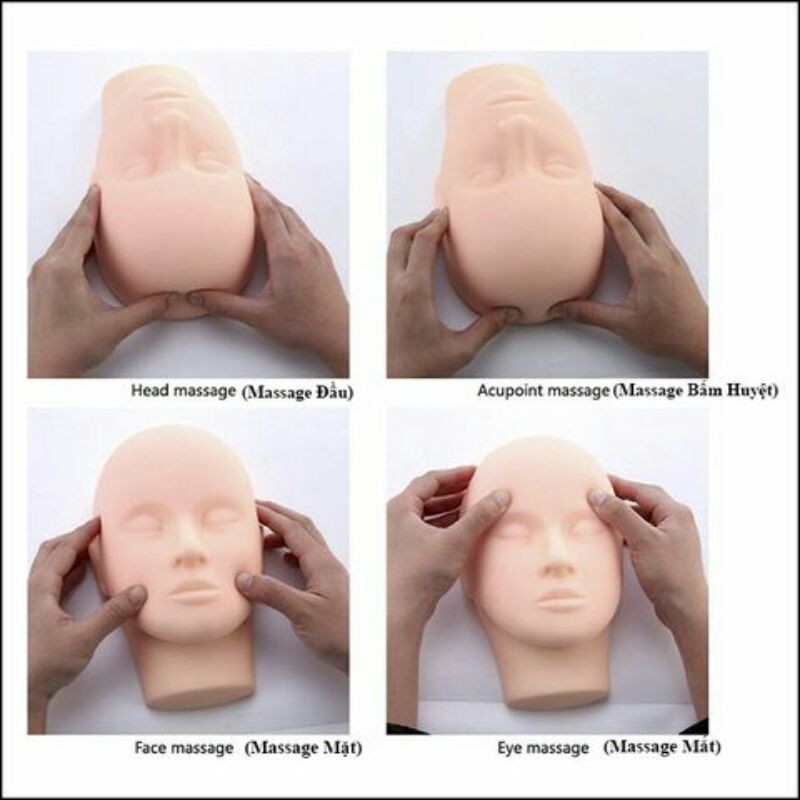 ĐẦU MANOCANH HỌC NỐI MI, TRANG ĐIỂM, PHUN SĂM, MASSAGE MẶT...