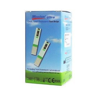 Que thử mỡ máu mission ultra
