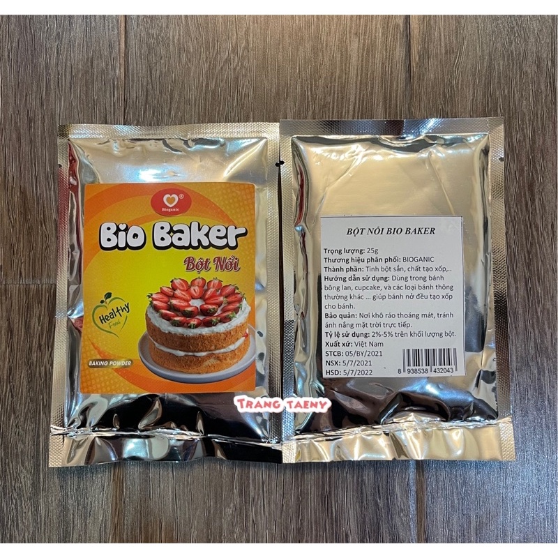 Bột nở Bio Baker 25g