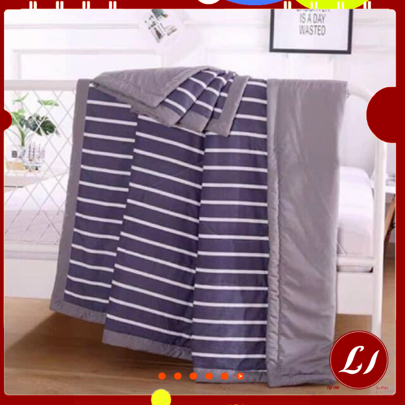 Chăn hè Mu ji KẺ SỌC xuất nhật tiện lợi cho gia đình