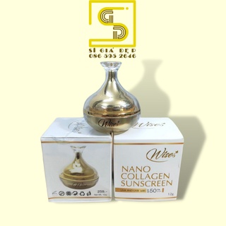 Kem chống nắng wise nano SPF 50+ [ Thái Lan ] Nâng tone kiêm kem nền-12g