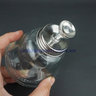 Lọ đựng cồn / acetone bình thủy tinh (180ml)
