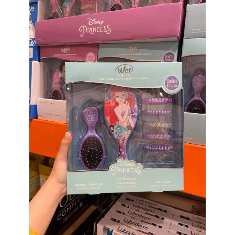 Lược gỡ rối Wet Brush Disney phim Frozen, Princes Jasmine, Ariel