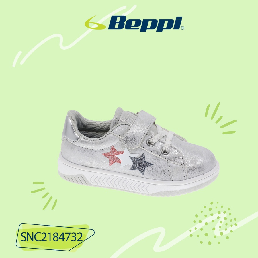Giày sneaker quai dán bé gái BEPPI SNC2184731 SNC2184732