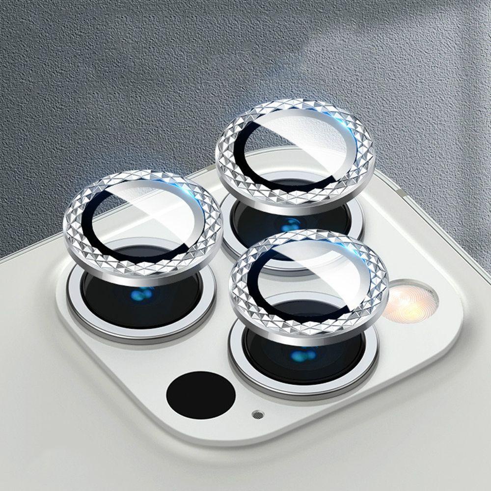 Kính Cường Lực Siêu Mỏng Bảo Vệ Ống Kính Máy Ảnh Toàn Diện Chống Trầy Phối Vòng Kim Loại Cho 13 / 13mini 13 Pro 13 Pro Max