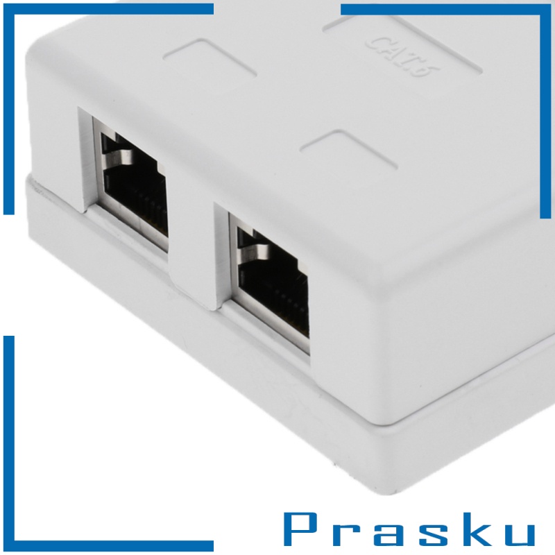Set 2 Hộp Đựng Mạng Internet 2 Cổng Cat6 Gắn Tường Tiện Dụng | BigBuy360 - bigbuy360.vn