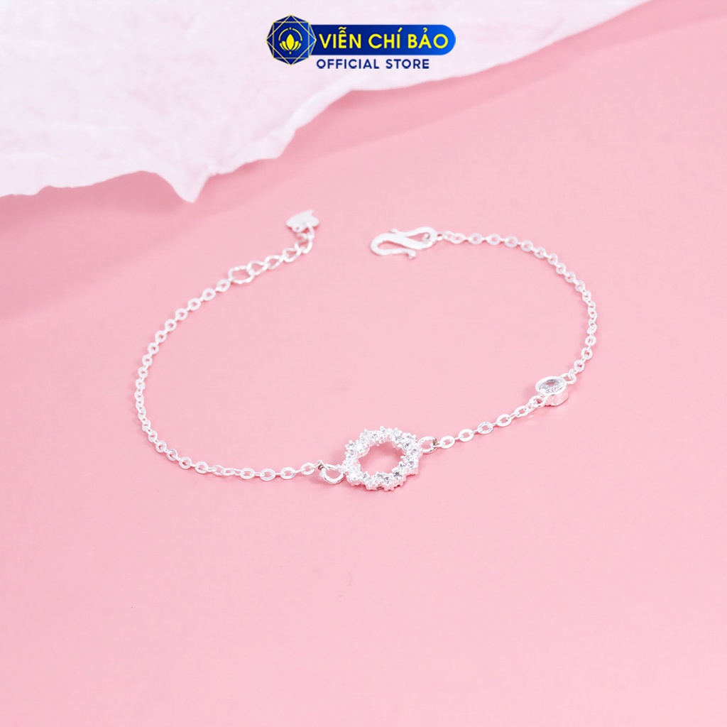 Lắc tay bạc nữ huyền thoại biển xanh chất liệu bạc S925 thời trang phụ kiện trang sức nữ Viễn Chí Bảo L400663 | BigBuy360 - bigbuy360.vn