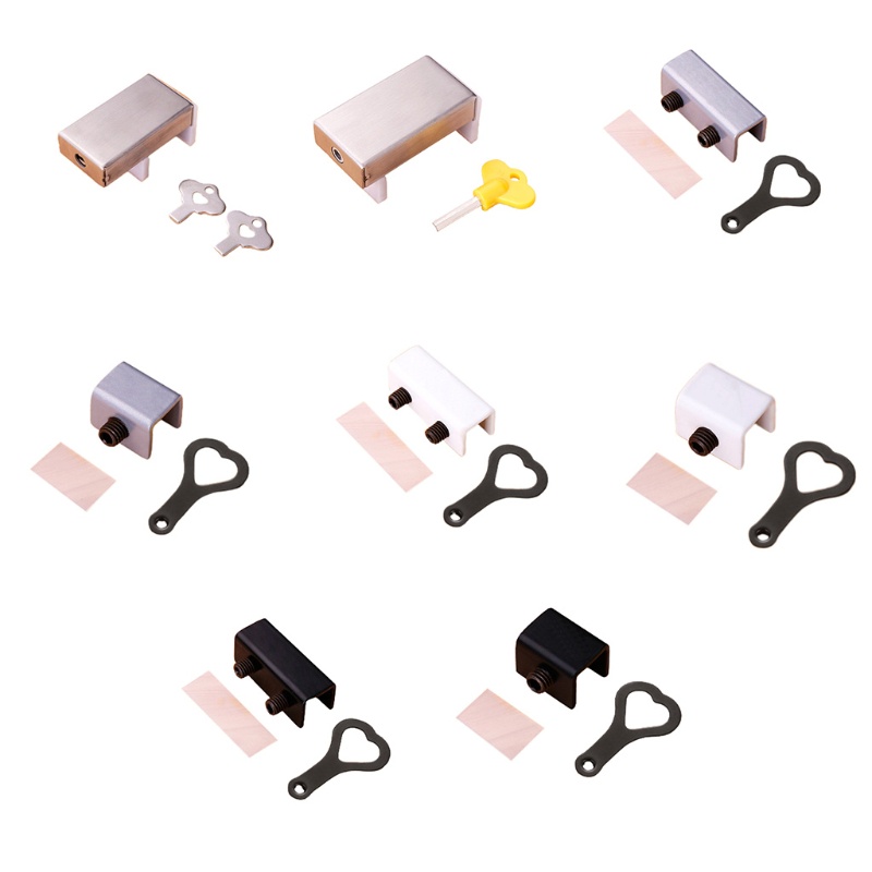 Khóa Cửa Sổ Trượt Không Cần Khoan Tiện Dụng Cho Gia Đình