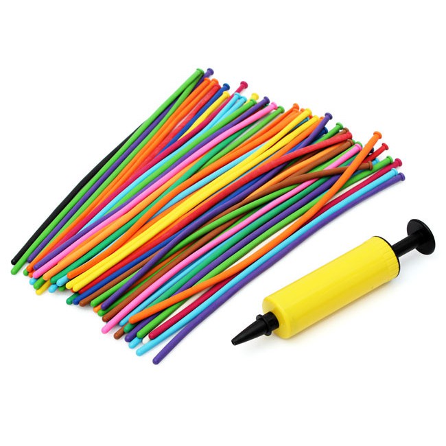 Bộ 90 bong bóng + 1 ống bơm - BX6786 - BX1663