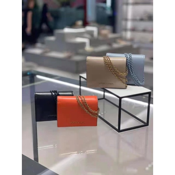 Ví Nữ Gấp Mini Có Dây Đeo Chéo Bóp Nữ Ngắn fullbox