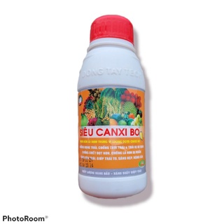 Siêu Đạm Canxi Bo 500ml đậu trái, chống rụng, trái non, cứng quả chống nứt trái, bóng trái, nuôi trái lớn
