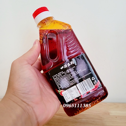 Dầu Ớt Vừng Cay Thơm Tứ Xuyên 400ml (Loại Ngon)