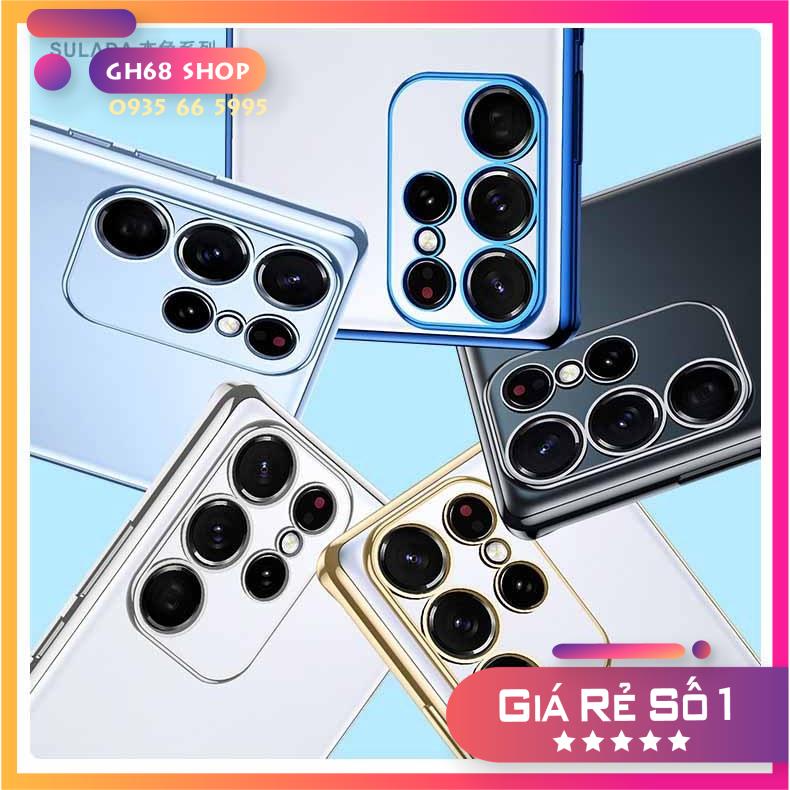 Ốp lưng Chống Vân Tay Samsung Galaxy S22 S22 plus S22 ultra - Hàng chính hãng SULADA