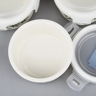 BỘ 3 HỘP SỨ TRÒN HAPPYCOOK HCC-03C