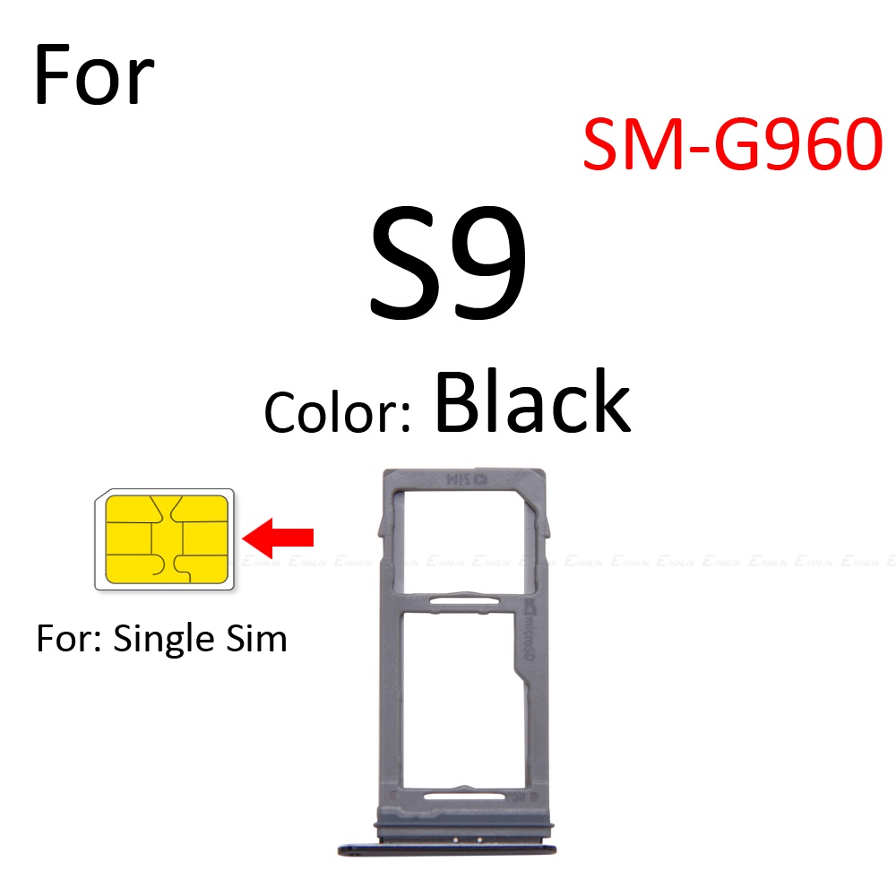 Khay Đựng Thẻ Sim Cho Samsung Galaxy S9 Plus G960 G965 Micro SD