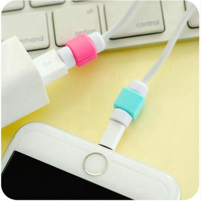 Set 3 nút bảo vệ đầu dây cáp thích hợp cho iPhone