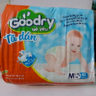 Tã dán Goodry Value Pack S46/M42/L38/XL34