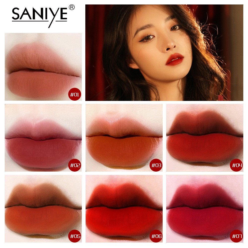 [Hàng mới về] Son Lì Saniye Chống Thấm Nước Lâu Trôi Tiện Dụng K2021 | BigBuy360 - bigbuy360.vn