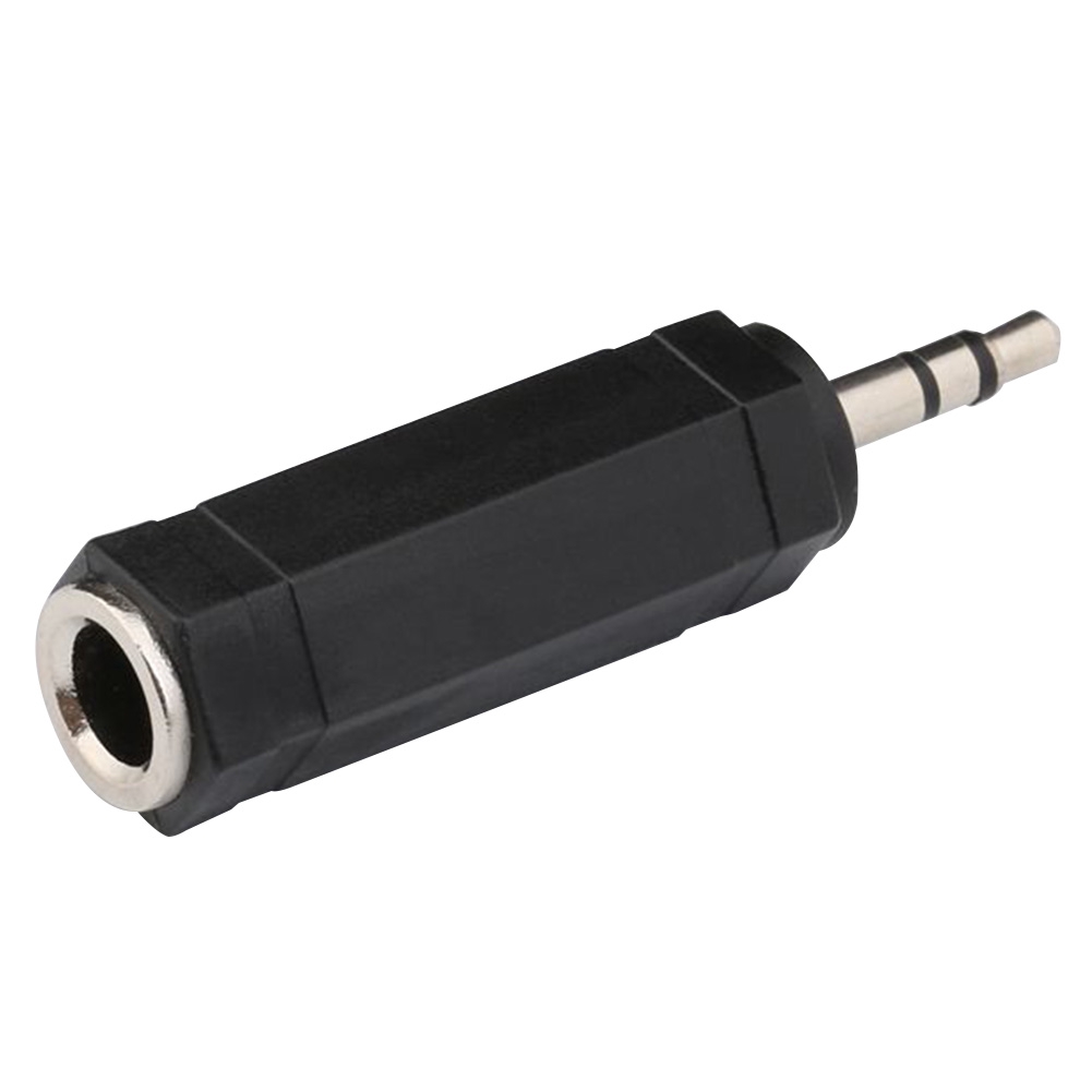 Set 2 đầu nối jack cắm micro 3.5mm sang 6.35mm bằng hợp kim kẽm