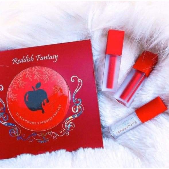 Set son và nhũ mắt BLACK ROUGE REDDISH FANTASY EDITION