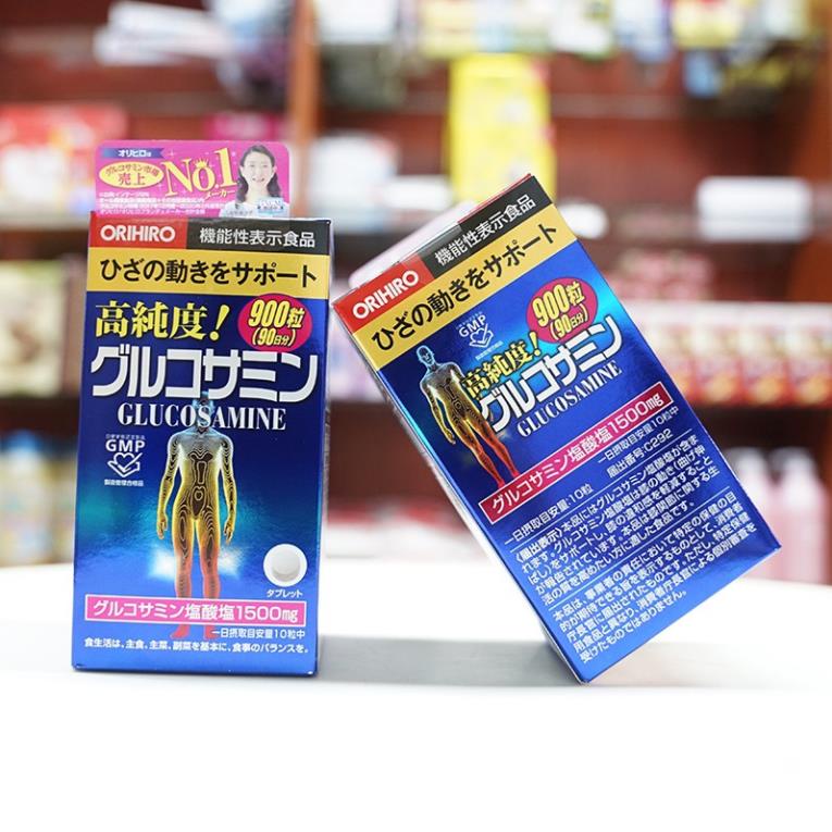 Viên uống bổ xương khớp Glucosamine Orihiro 1500mg Nhật Bản
