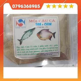 Mồi câu cá tra + chim t1 250g